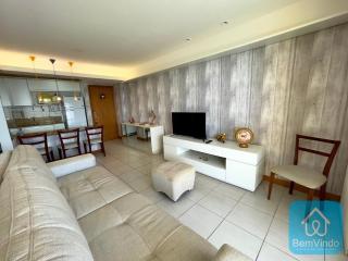 Apartamento com linda vista mar no Bahia Suites - 7