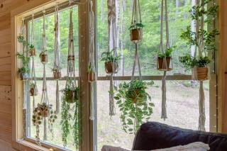 Furnished Deck and Fire Pit Serene Marshall Cabin! - Mars Hill - 5