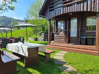 Wooden cabin with a view - Idrija - 8