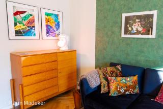 Design Ferienwohnung mit Bauerngarten - 1