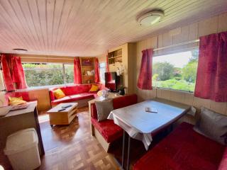 Mobilhome sous chalet en bois à la ferme - Josnes - 4