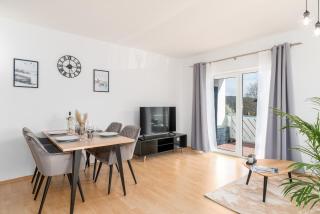 Harmony: Edersee Apartment – Sperrmauer – Lounge - Edersee - 9