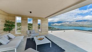 Villa Zariva with pool and panoramic mountain and - Vinjerac - 7