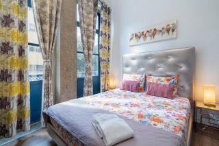 Central Cozy Star 1 Balcony AC Near Merto - Porto - 9
