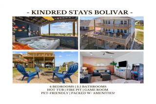 Beachfront oasis! Hot tub, gameroom, double deck!! - 0