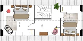 Seebrücke Heringsdorf - Appartement mit 2 Schlafzimmern und Terrasse S19 - 1