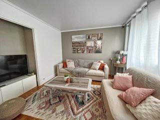 Appart XL "So cosy"- 4 beds - 8 pax - free Parking - Near Paris - Épinay-sur-Seine - 6
