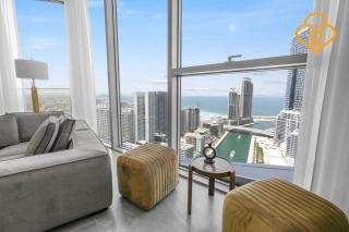 Keysplease Luxury 3 B/R Fascinating Sea & Dubai Marina Views - Dubai - 9