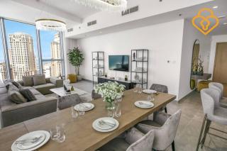 Keysplease Luxury 3 B/R Fascinating Sea & Dubai Marina Views - Dubai - 4