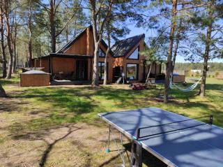Domki letniskowe Leśne Spa Borsk nad Jeziorem Wdzydzkim BASEN SAUNA BALIA - 2