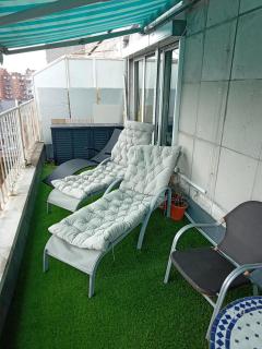 Liège centre Médiacité appartement possible parking terrasse immense 8ème pour 2 personnes - 5