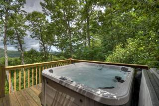 Hoot Owl Cabin - 5 Star Mtn Sunset Views - Hot Tub - Morganton - 9