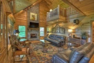 Hoot Owl Cabin - 5 Star Mtn Sunset Views - Hot Tub - Morganton - 7