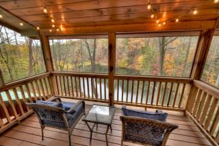 Tiny Lake Cabin Waterfront With Hot Tub & Fire Pit - Blue Ridge - 3