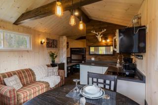 Chalet le Coyote Lac, Micro Ferme, Sentier Du Domaine, Vue Sur Les Monts, Idéal 2 4 Personnes - Saint-Philémon - 8