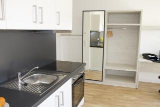 1 Zimmer Studioapartment mit bis zu 2 Einzelbetten in der Land of Living - 4