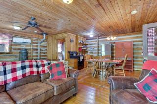 Historic Log Cabin with Porch Near Patoka Lake! - 6
