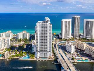 Hyde House - Luxury High Floor 2BR 2BA Apartment Suite with direct ocean view, roof top pool, resort amenities - Hollywood - 6
