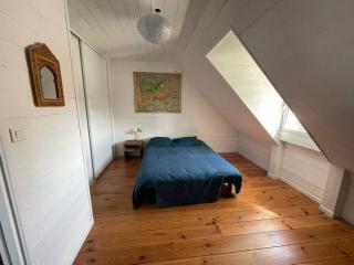 Maison en bois avec piscine à 1000 m des plages. - 7