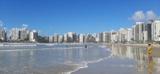 Apartamento Guarujá Pitangueiras 50 metros Praia/3 Dormitórios/Vista do Mar, Sol da manhã - 8