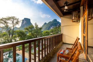 Yangshuo River Lodge Hotel - Airport or TS Free pick up over 4 nights - 0