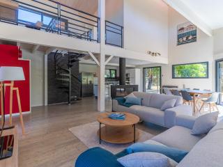 Villa familiale 10 pers. à Biscarrosse avec piscine chauffée, près du lac et des pistes cyclables - FR-1-319-488 - Biscarrosse - 4