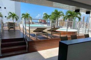 Lindo Flat no Manaira Apart Hotel 502B - João Pessoa - 5