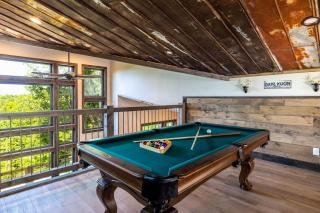 Luxury Smoky Chalet, Indoor Pool, Hot Tub, Theater, Sleep 12 in 4 King Suites with Indoor Fireplace, Outdoor Fire Pit, Game Loft and Scenic Views, 20 Min to Dollywood, The Island & Parkway, Dog-Friendly with 24Hr Hospitality - 6