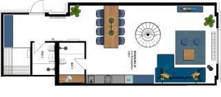 Seebrücke Heringsdorf - Appartement mit 2 Schlafzimmern und Terrasse S22 - Heringsdorf - 2