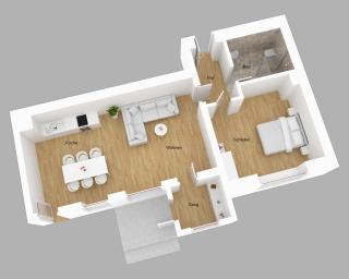 Furnished Living Room in Günsberg Solothurn - Günsberg - 1
