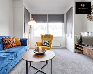 Deluxe Apartment in Southend-On-Sea by Artisan Stays I Weekly or Monthly Stay Offer I Free Parking I Sleeps 5 - Southend-on-Sea - 7