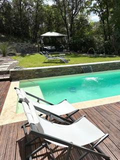 Villa familiale avec piscine jacuzzi terrasse - 6