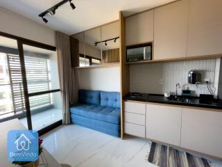 Studio Aconchegante com vista mar no Smart Barra - 6