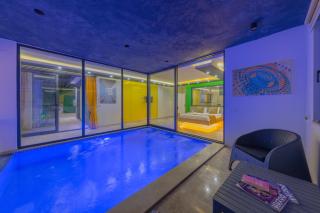 Villa Gloss kapalı ısıtmalı havuzlu tatil villası - Kaş - 8