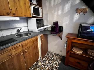 Studio lumineux avec mezzanine, balcon, casier à skis et parking à 5 min du centre de Morzine. - FR-1-524-87 - Morzine - 8