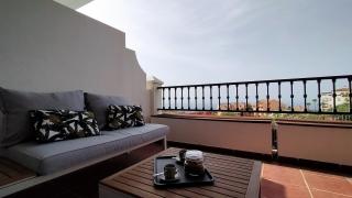Las Palmeras, vue mer panoramique frontale, tout confort, avec parking - Sitio de Calahonda - 9