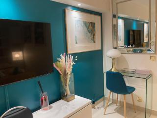 Appartement de standing Le Velvet Bay climatisé en bord de mer - Antibes - 1