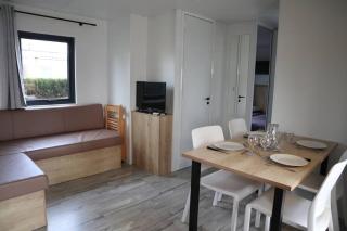 Mobil home 6 personnes climatisé camping 5 étoiles Biscarosse Lac - 9