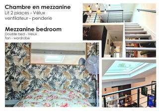 Studio mezzanine entier à 5min de la plage et de St tropez - Cogolin - 6