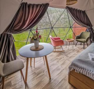 Glamping Biała Czapla z balią nad jeziorem czorsztyńskim - 8
