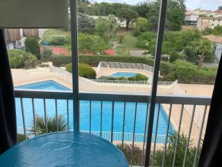 Au calme dans hameau fleuri joli Studio 3 pers piscine parking wi-fi - Vence - 2