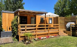 Mobil home 6 personnes climatisé camping 5 étoiles Biscarosse Lac - Biscarrosse - 0