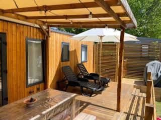 Mobil home 6 personnes climatisé camping 5 étoiles Biscarosse Lac - Biscarrosse - 6