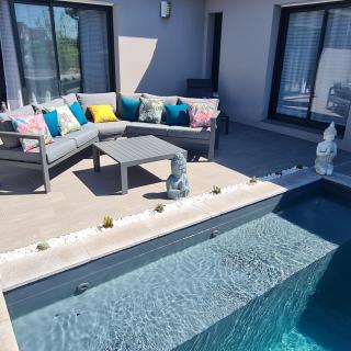 Villa- suite privée avec accès sur piscine - - 7