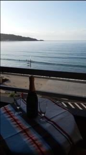 Splendide T2 face à la mer, terrasse, wifi - Hendaya - 1