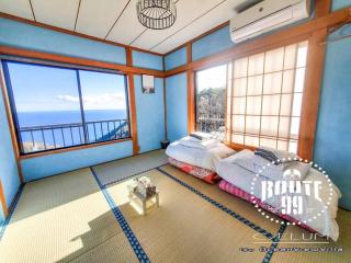 【全室オーシャンビュー 海堪能 抜群景色】貸切一軒家 WIFI付/カラオケ無料/最大8名/無料駐車場 - Okawa - 5