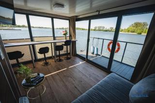 Domki na wodzie - Houseboats Zalesie with sauna - 8