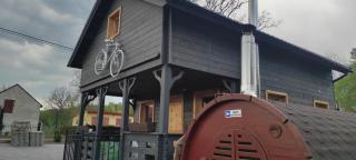 Domek nad jeziorem Drężno noclegi wynajem+sauna - - 0