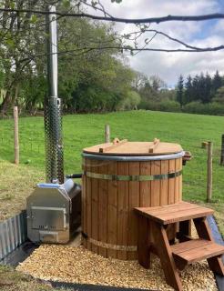Foxgloves and Fairytales Hut with Hot Tub - Llanwrda - 6