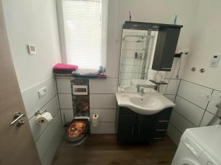 Schöne kleine Einraumwohnung mit Küche und Kamin in Holzthaleben - Holzthaleben - 5